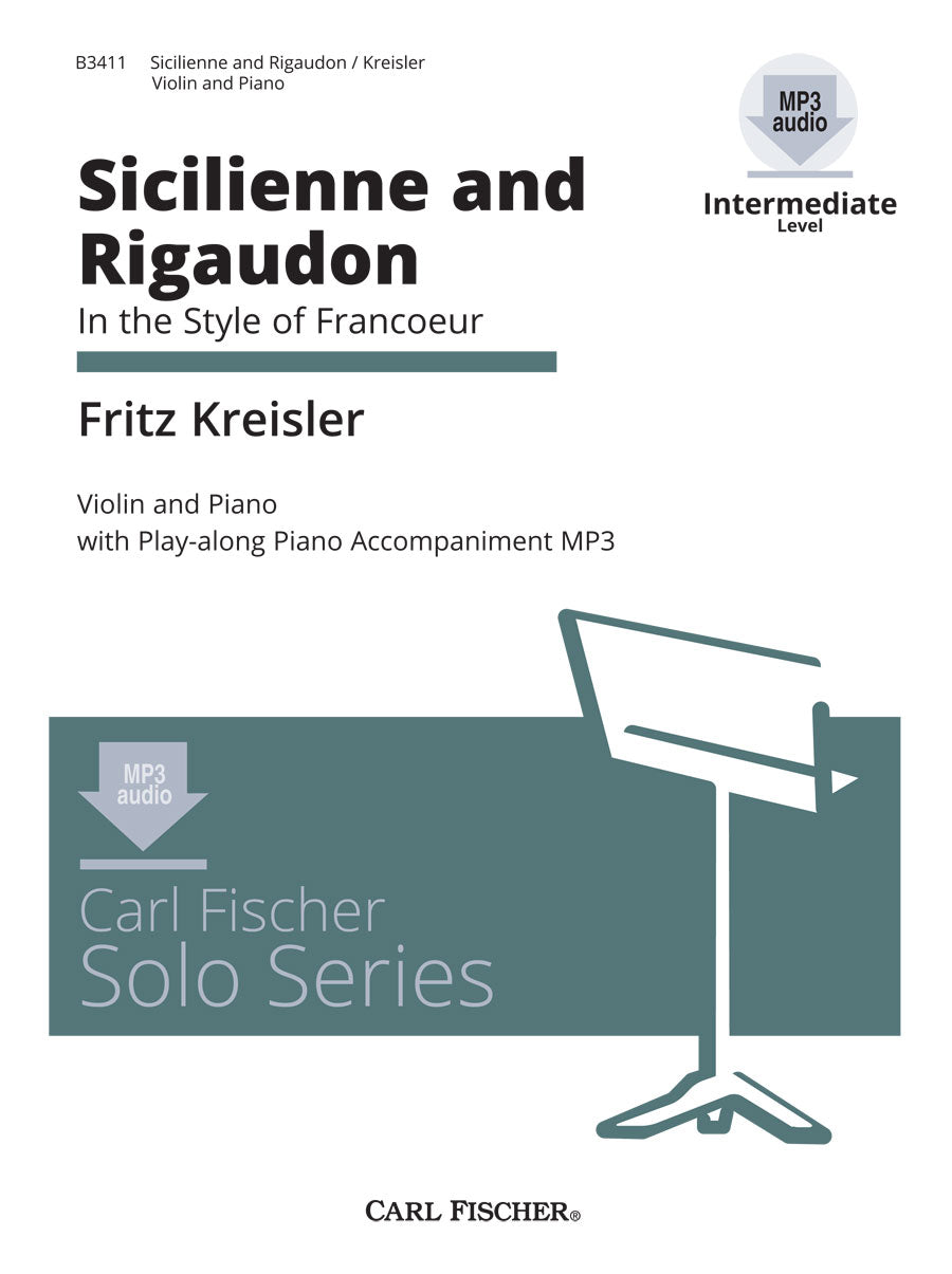 Kreisler: Sicilienne and Rigaudon