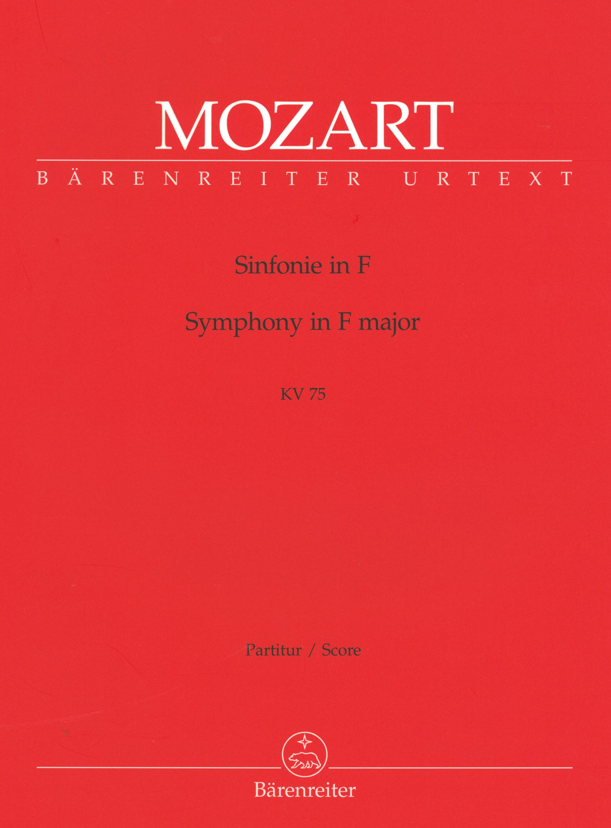 Mozart: Symphony in F Major, K. 75