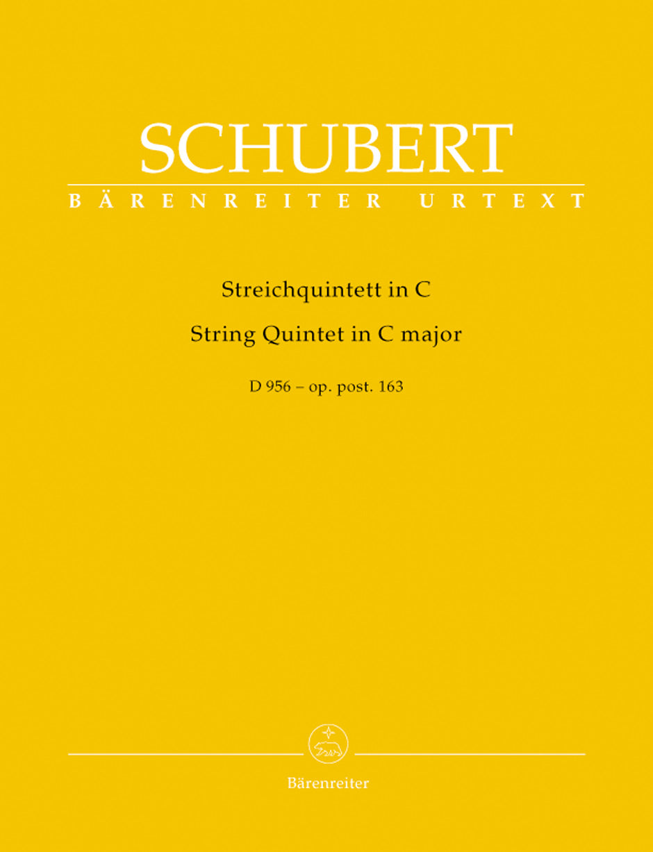 Schubert: String Quintet in C Major, Op. posth. 163, D 956