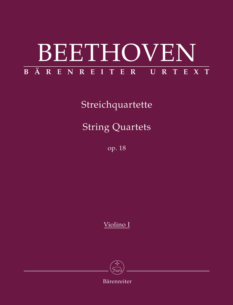 Beethoven: String Quartets, Op. 18