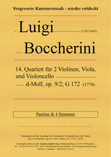 Boccherini: String Quartet in D Minor, G 172, Op. 9, No. 2