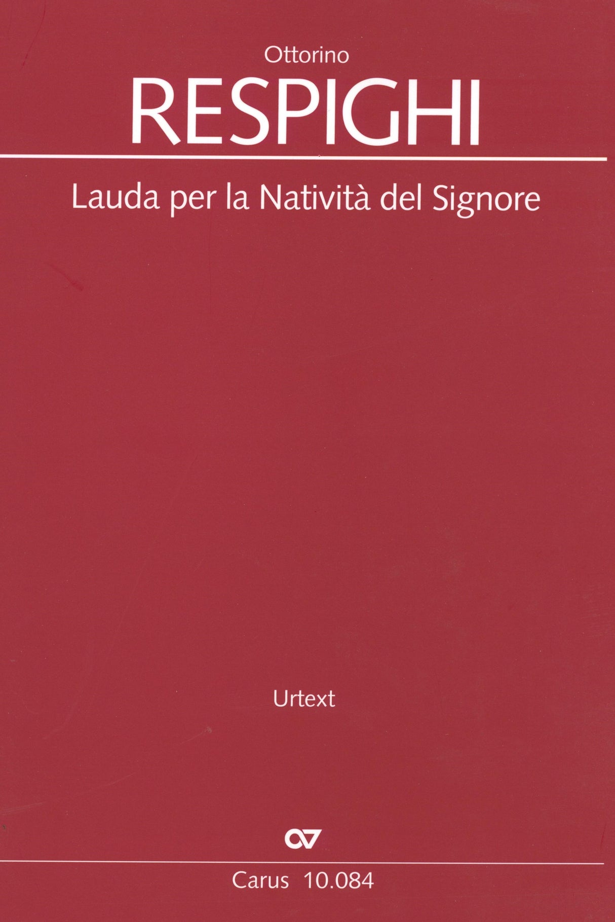 Respighi: Lauda per la Natività del Signore