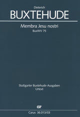 Buxtehude: Membra Jesu nostri, BuxWV 75