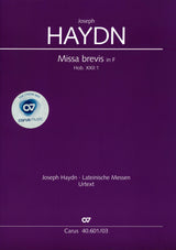 Haydn: Missa brevis in F Major, Hob. XXII:1