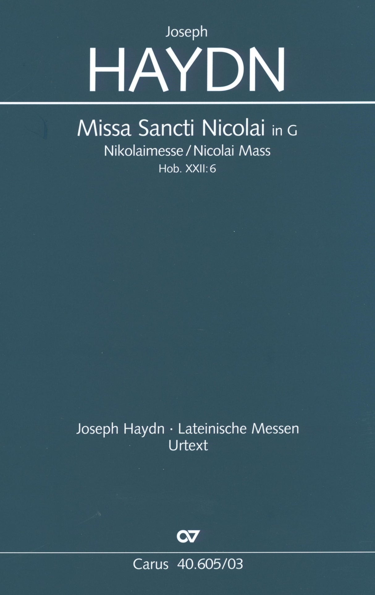 Haydn: Missa Sancti Nicolai, Hob. XXII:6