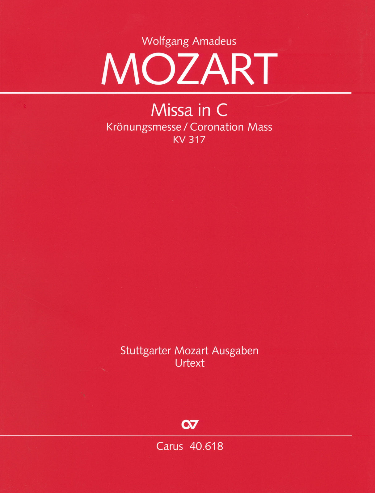 Mozart: Missa in C Major, K. 317 ("Coronation Mass")