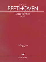 Beethoven: Missa solemnis, Op. 123