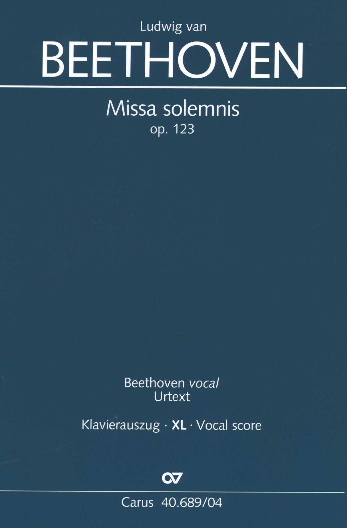 Beethoven: Missa solemnis, Op. 123