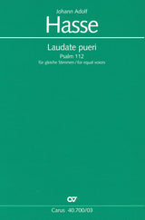 Hasse: Laudate pueri