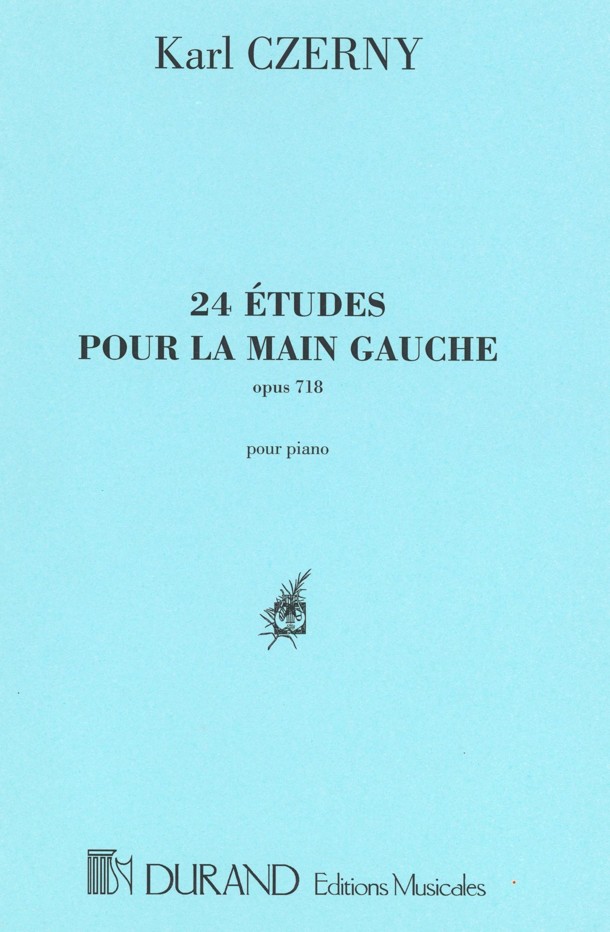 Czerny: 24 études for the Left Hand, Op. 718