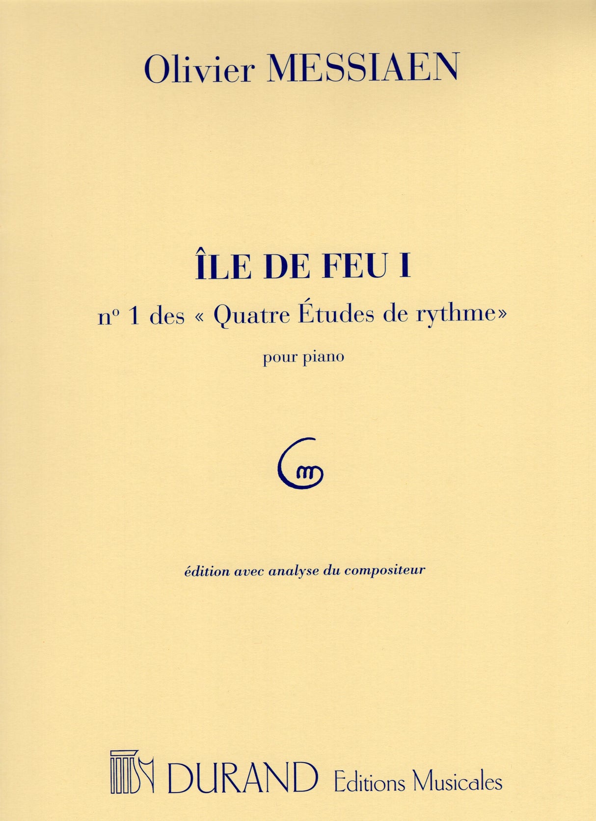 Messiaen: Île de Feu No. 1