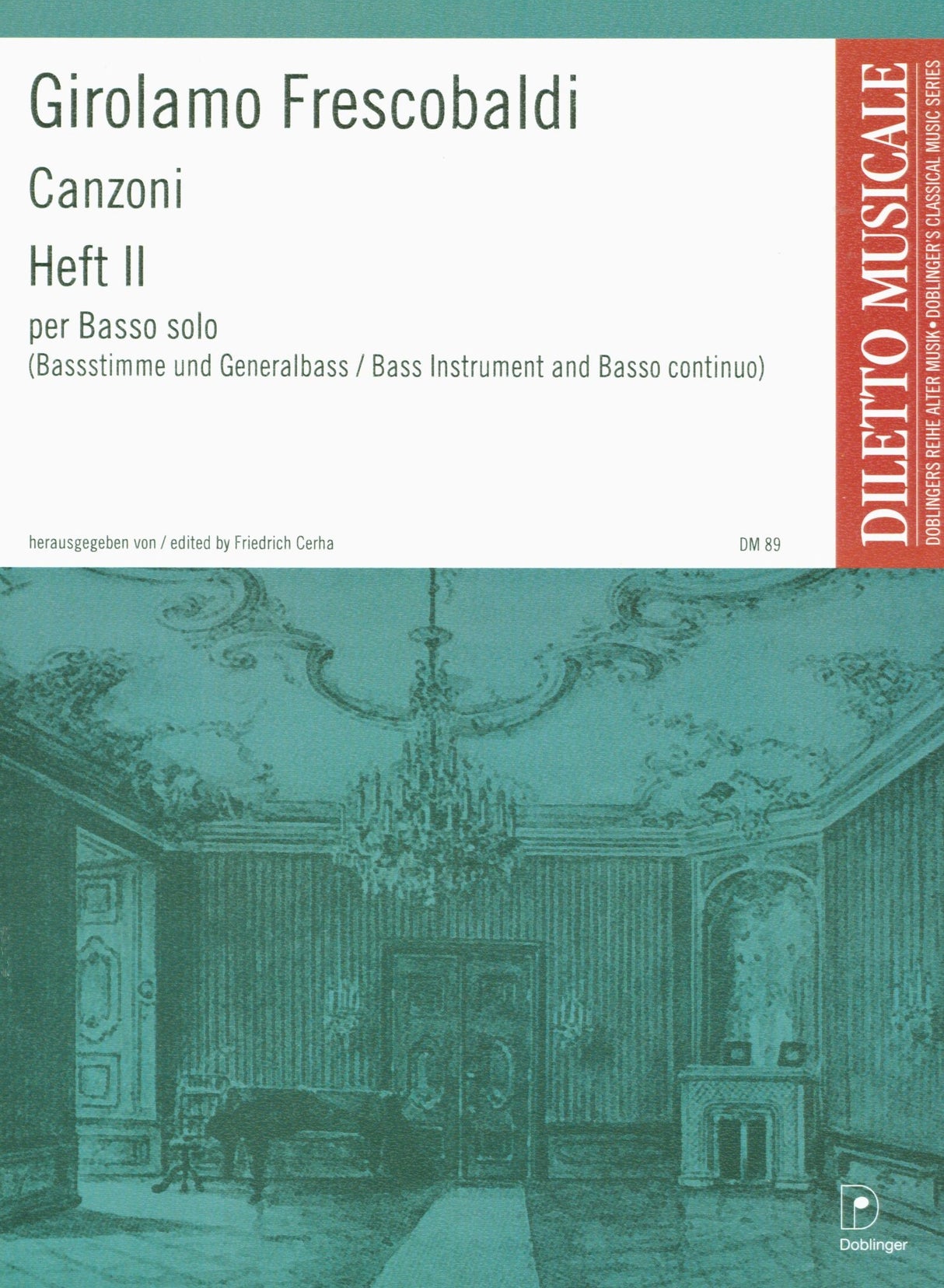 Frescobaldi: Canzoni for Solo Bass Instrument & Continuo - Volume 2