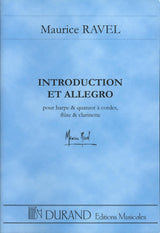 Ravel: Introduction and Allegro for Harp, String Quartet, Flute and Clarinet