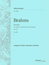 Brahms: Double Concerto in A Minor, Op. 102