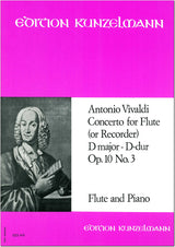 Vivaldi: Flute Concerto in D Major, RV 428, Op. 10, No. 3