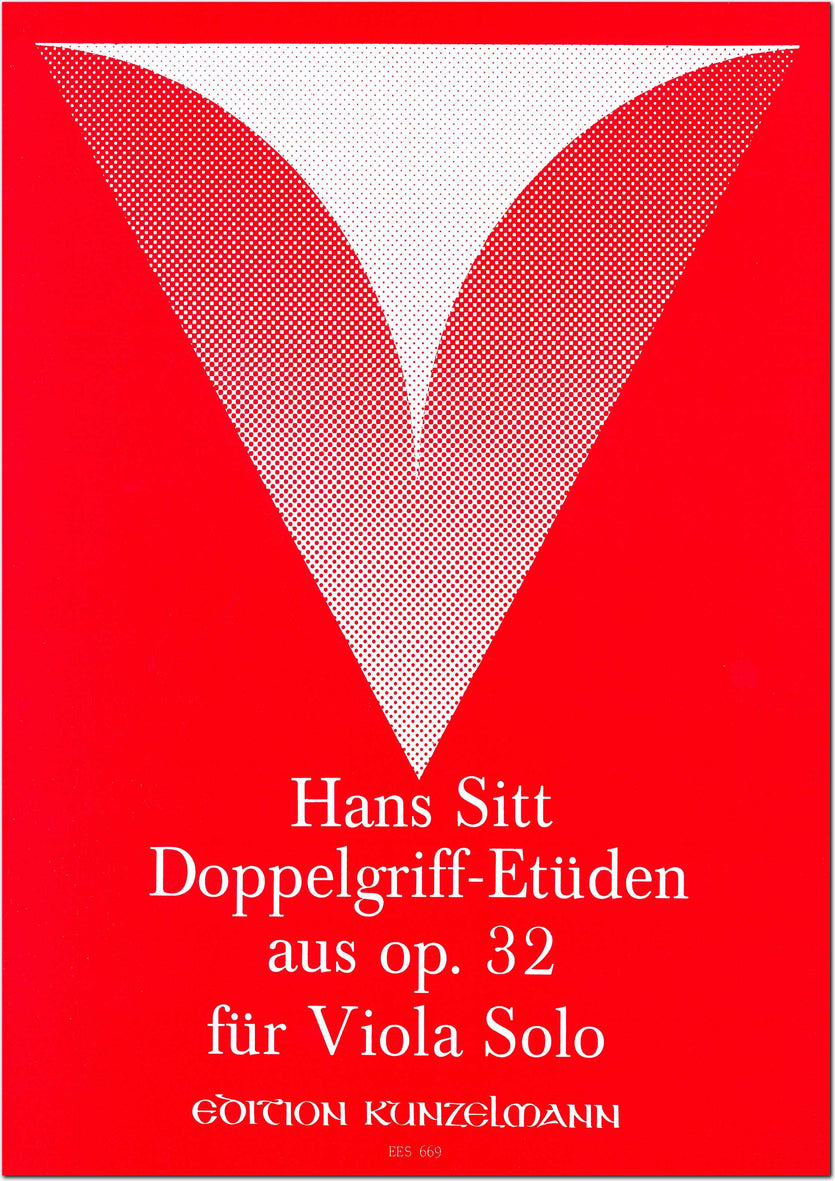 Sitt: 20 études from Op. 32 - Book 5 (transc. for viola)