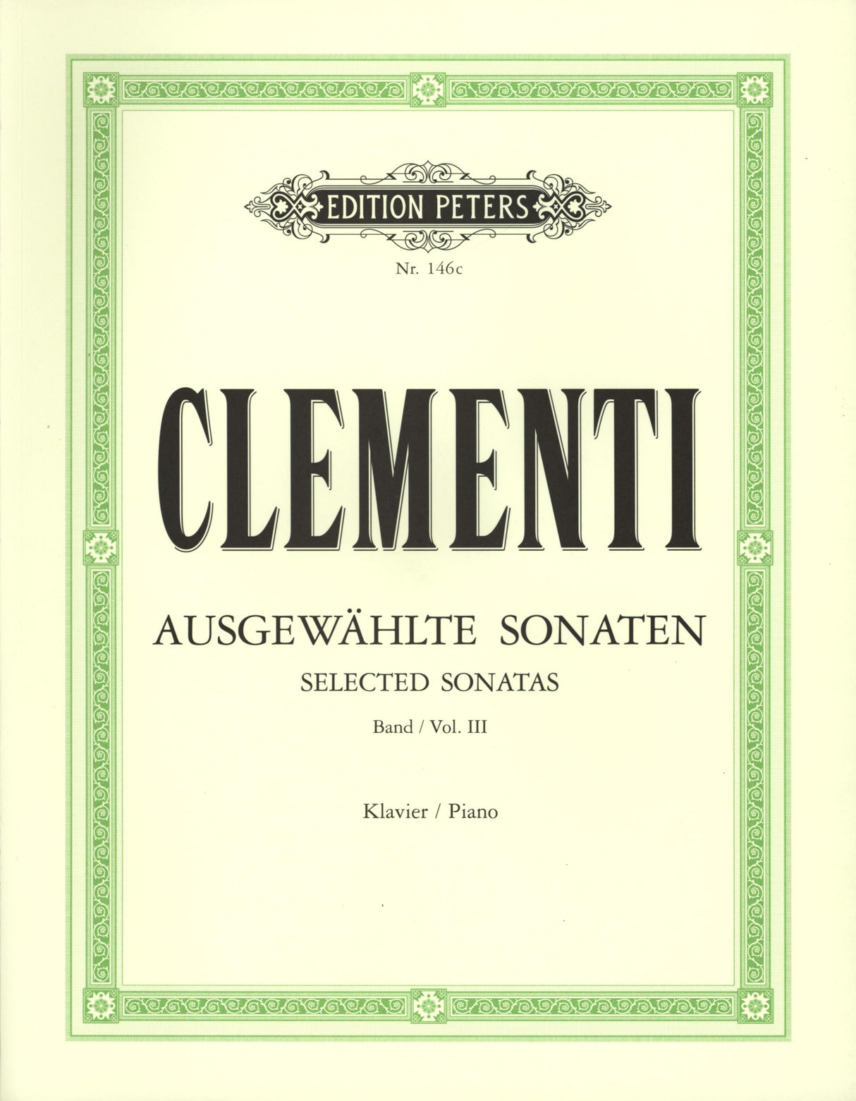 Clementi: Piano Sonatas - Volume 3