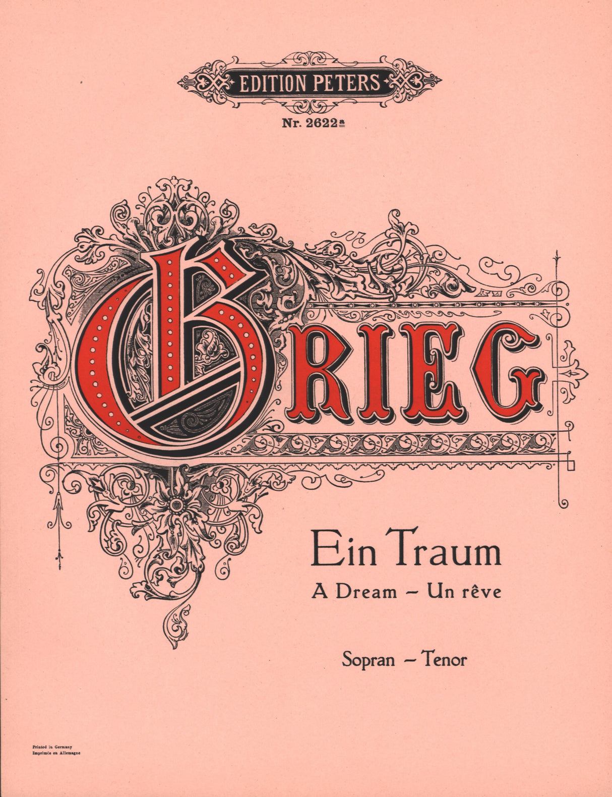 Grieg: Ein Traum