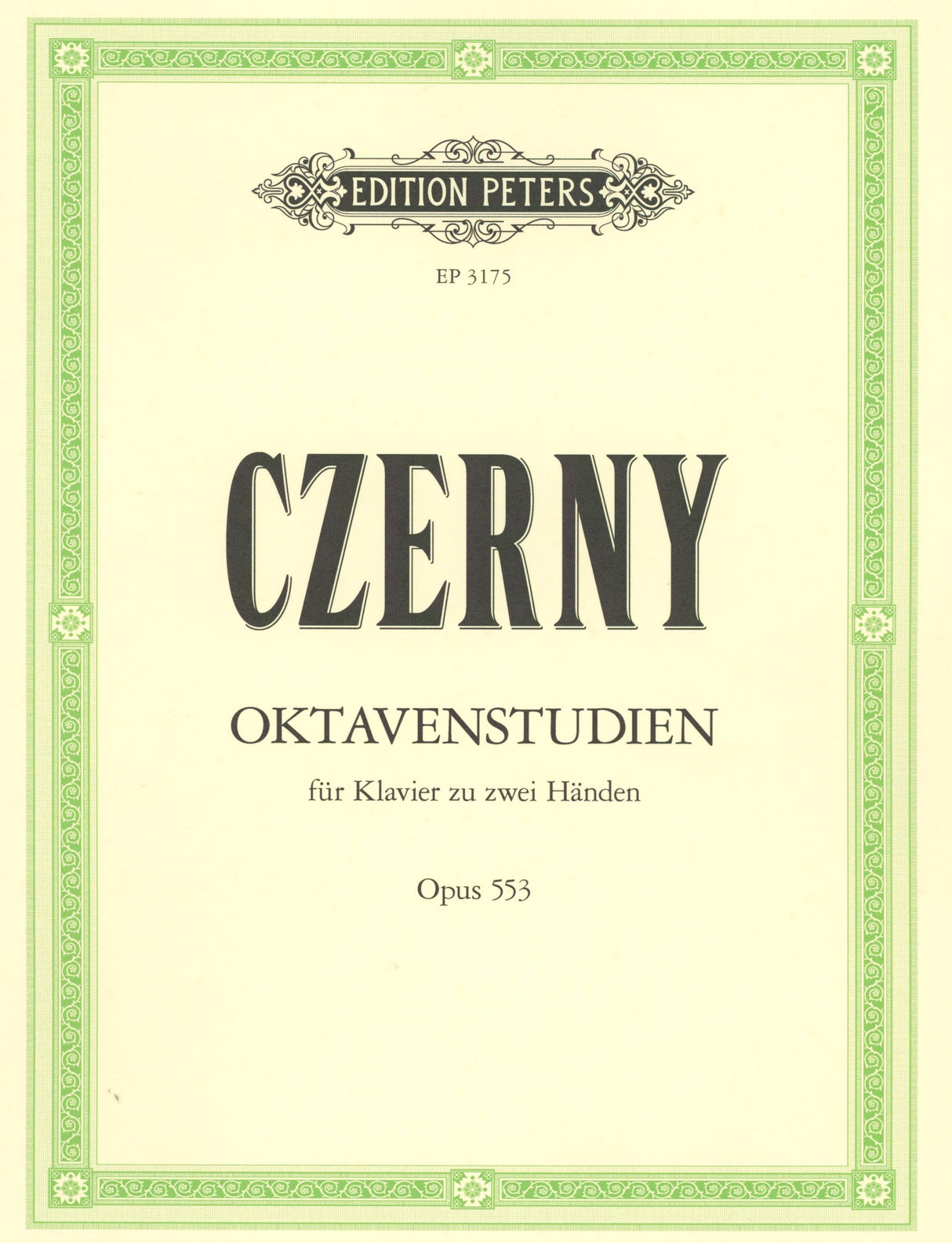 Czerny: Octave Studies, Op. 553