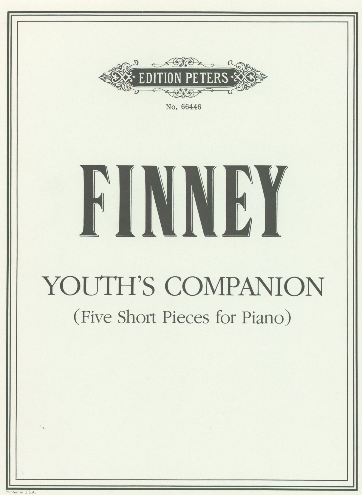 Finney: Youth's Companion