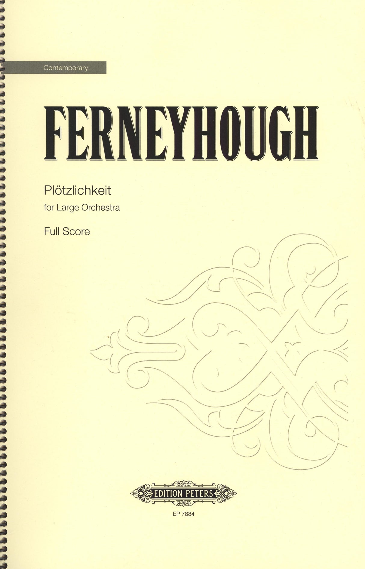 Ferneyhough: Plötzlichkeit