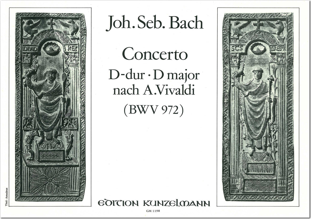 Bach: Concerto in D Major after Vivaldi, BWV 972 (arr. for organ)