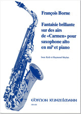 Borne: Fantaisie brillante sur des airs de "Carmen" (arr. for alto saxophone)