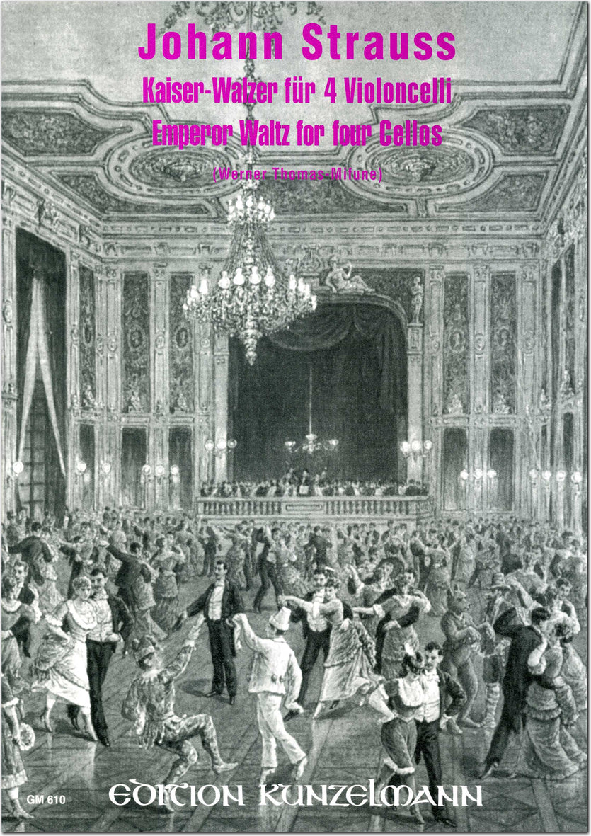 J. Strauss: Kaiser-Walzer, Op. 437 (arr. for 4 cellos)