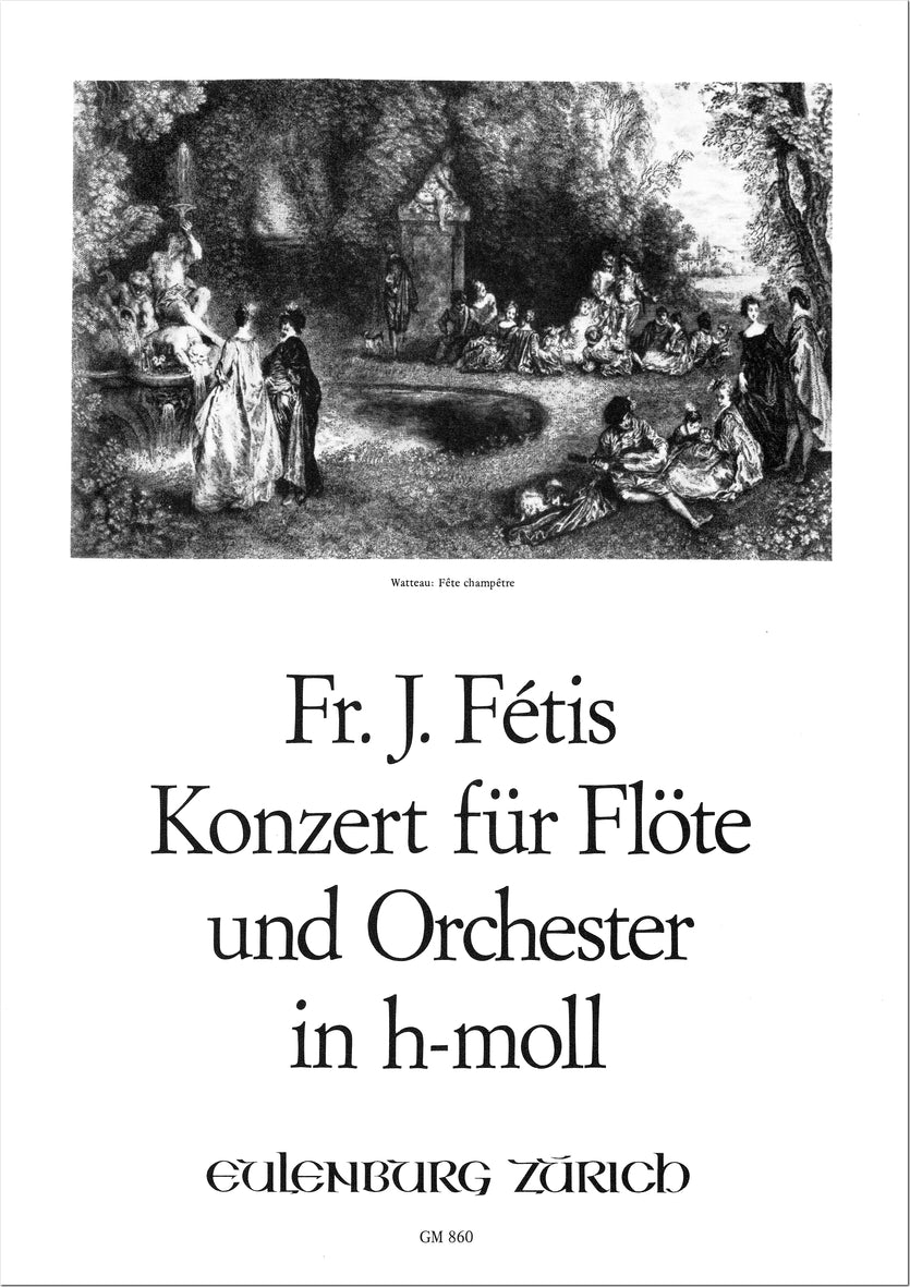 Fétis: Flute Concerto in B Minor