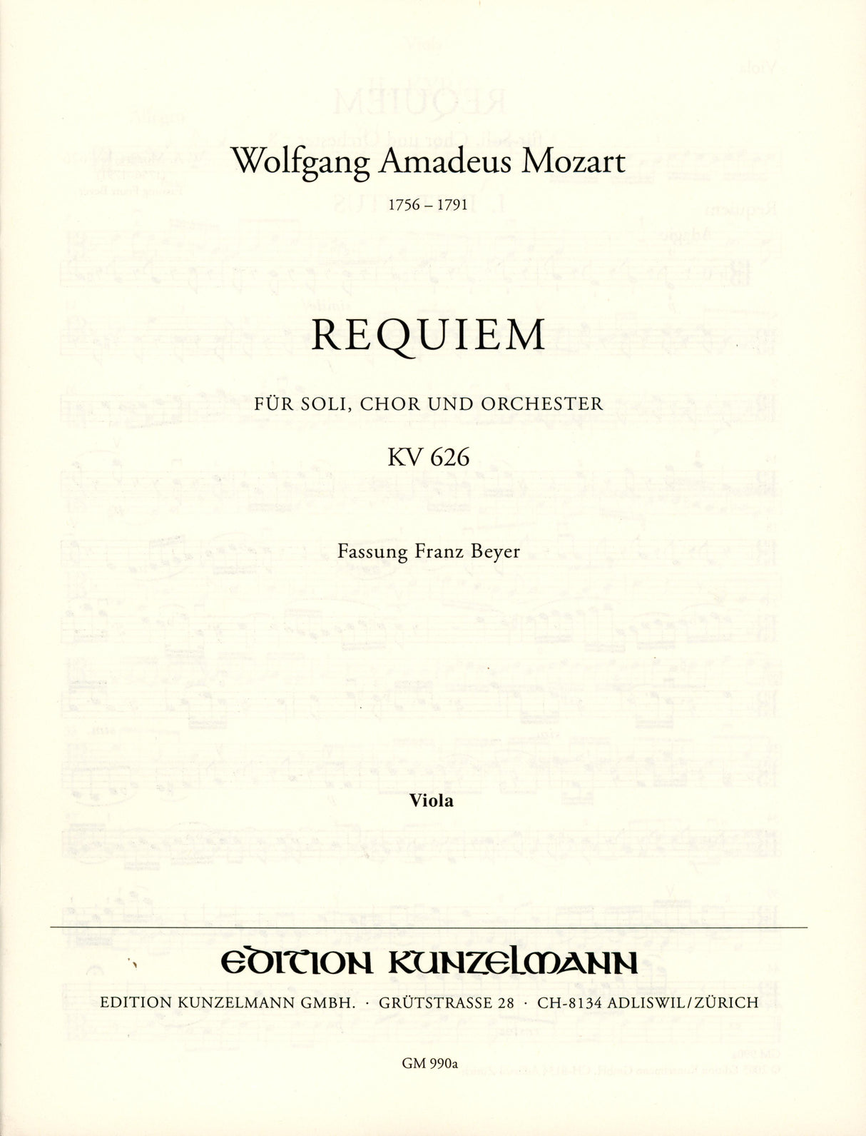 Mozart: Requiem, K. 626