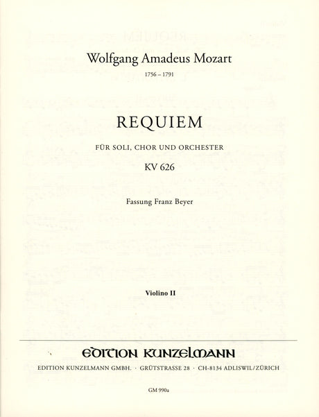 Mozart: Requiem, K. 626