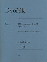 Dvořák: Serenade for Wind Instruments, Cello and Double Bass, Op. 44