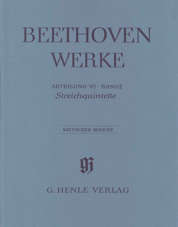 Beethoven: String Quintets