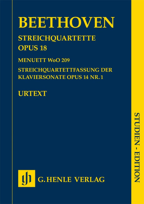 Beethoven: String Quartets I, Op. 18