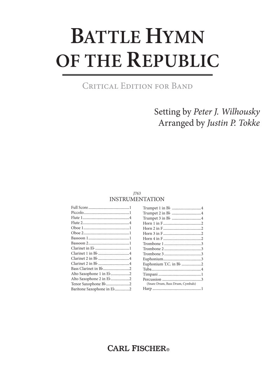 Steffe: Battle Hymn of the Republic (arr. for concert band)