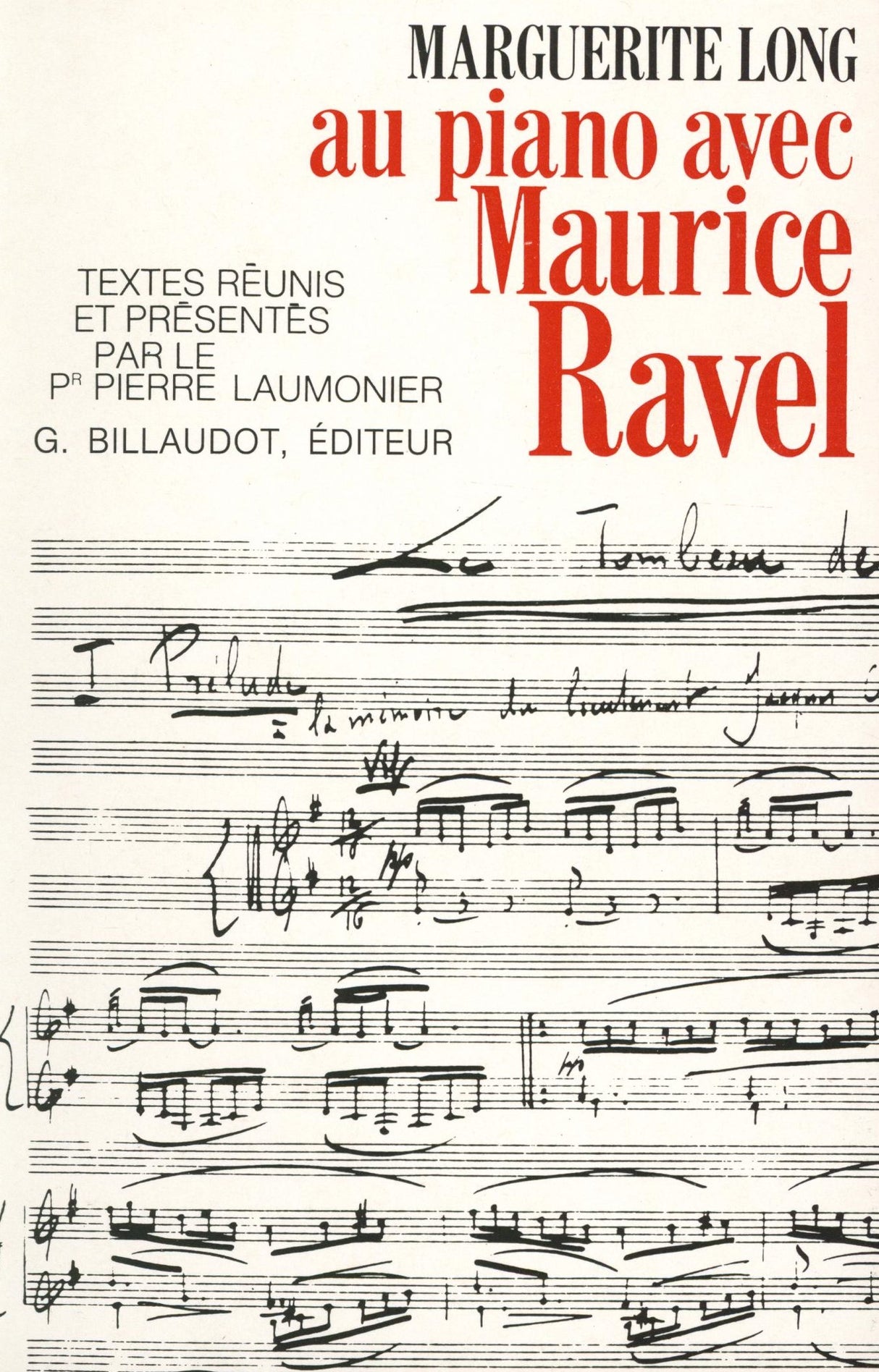 au piano avec Maurice Ravel