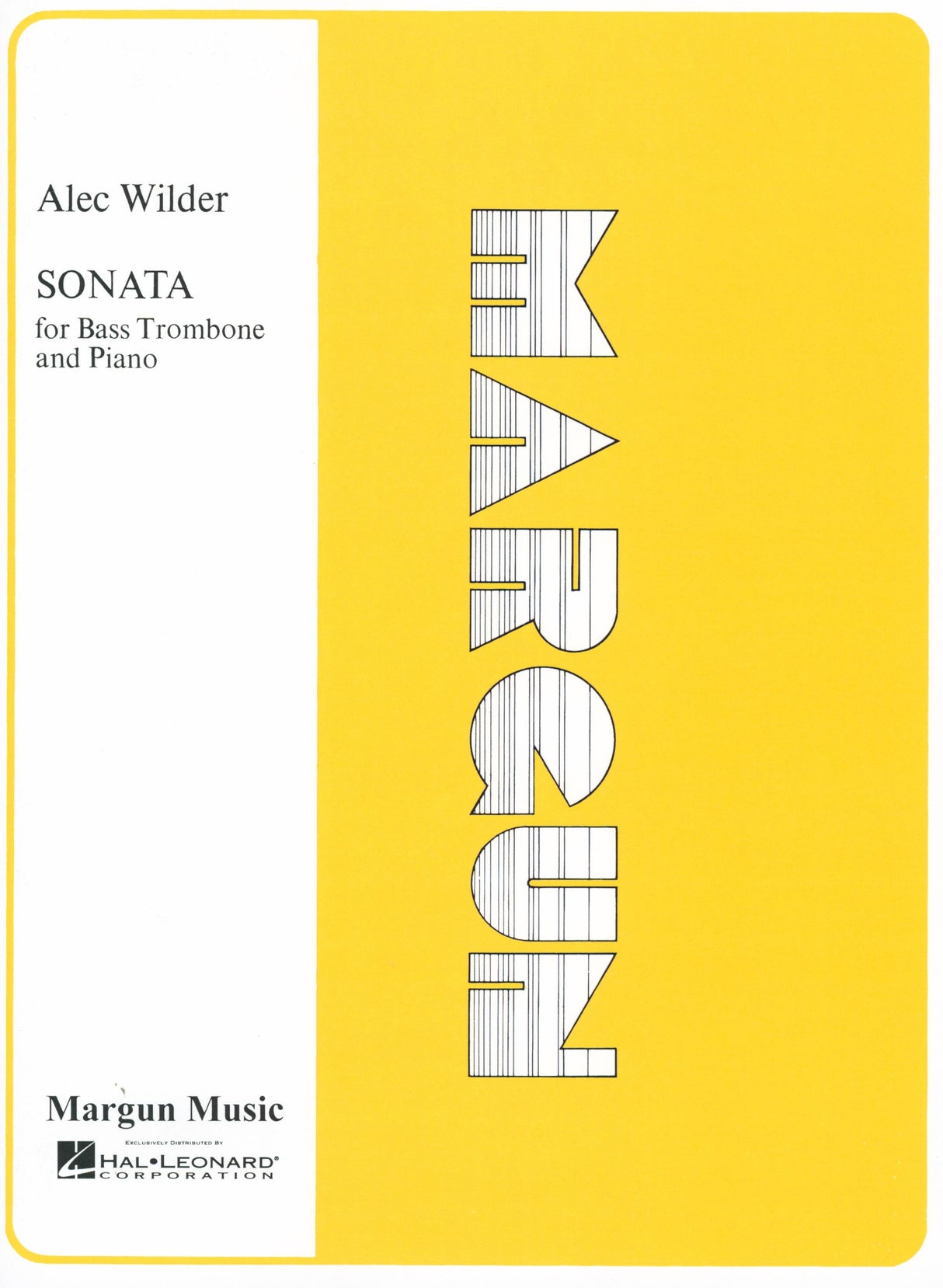 Wilder: Bass Trombone Sonata