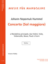 Hummel: Mandolin Concerto in G Major, S 28