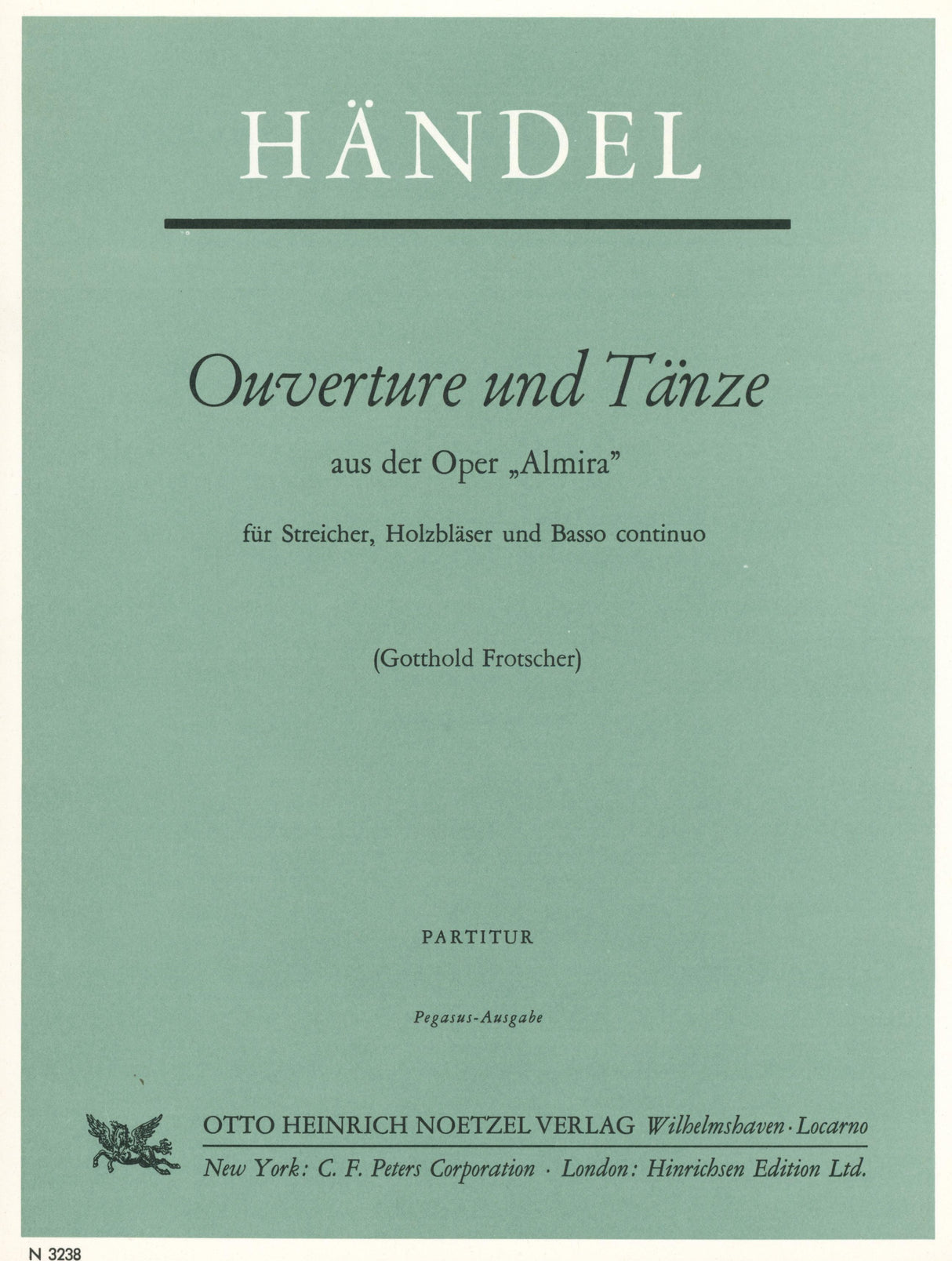 Handel: Overture and Dances from the Opera 'Almira'