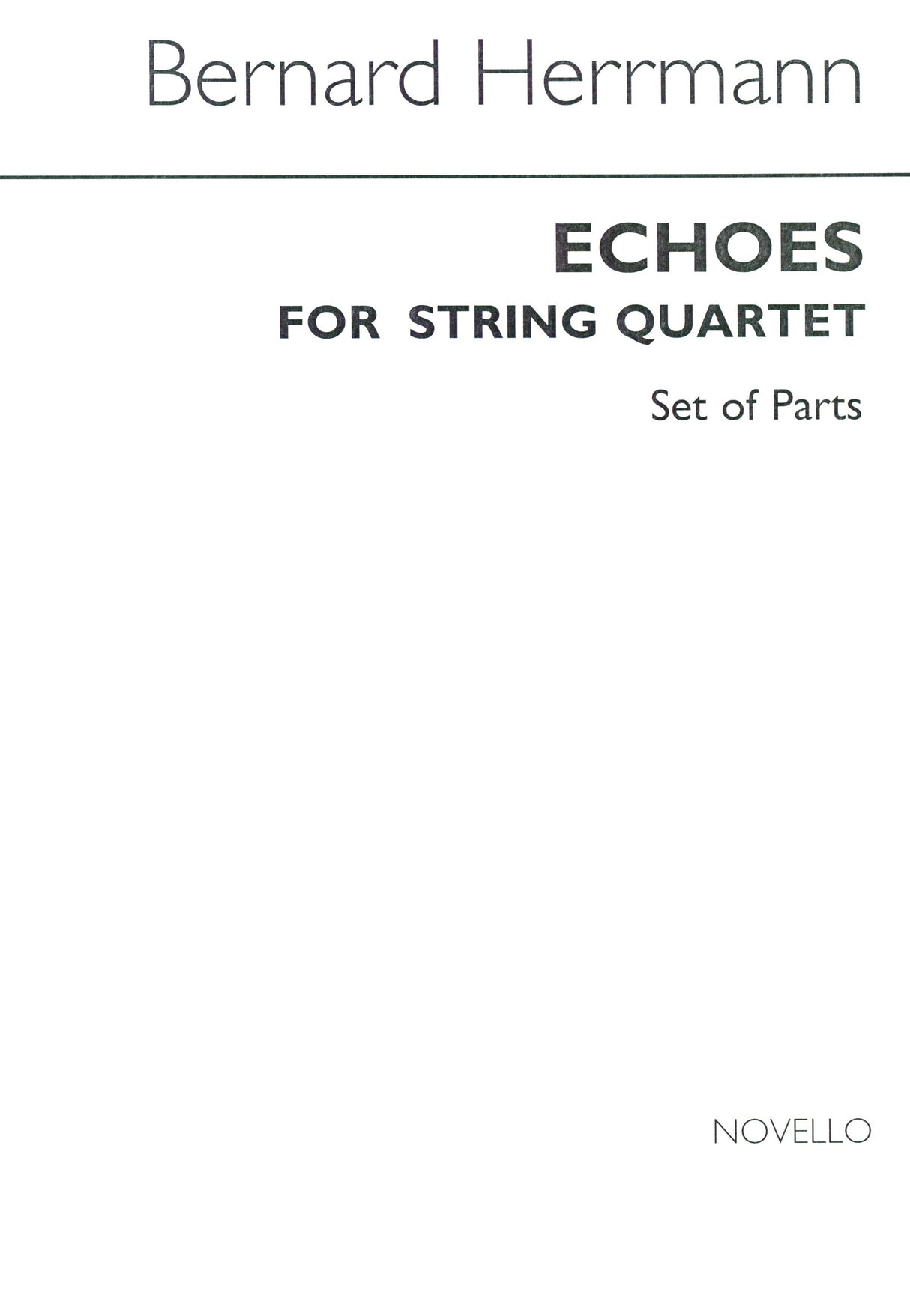 Herrmann: Echoes