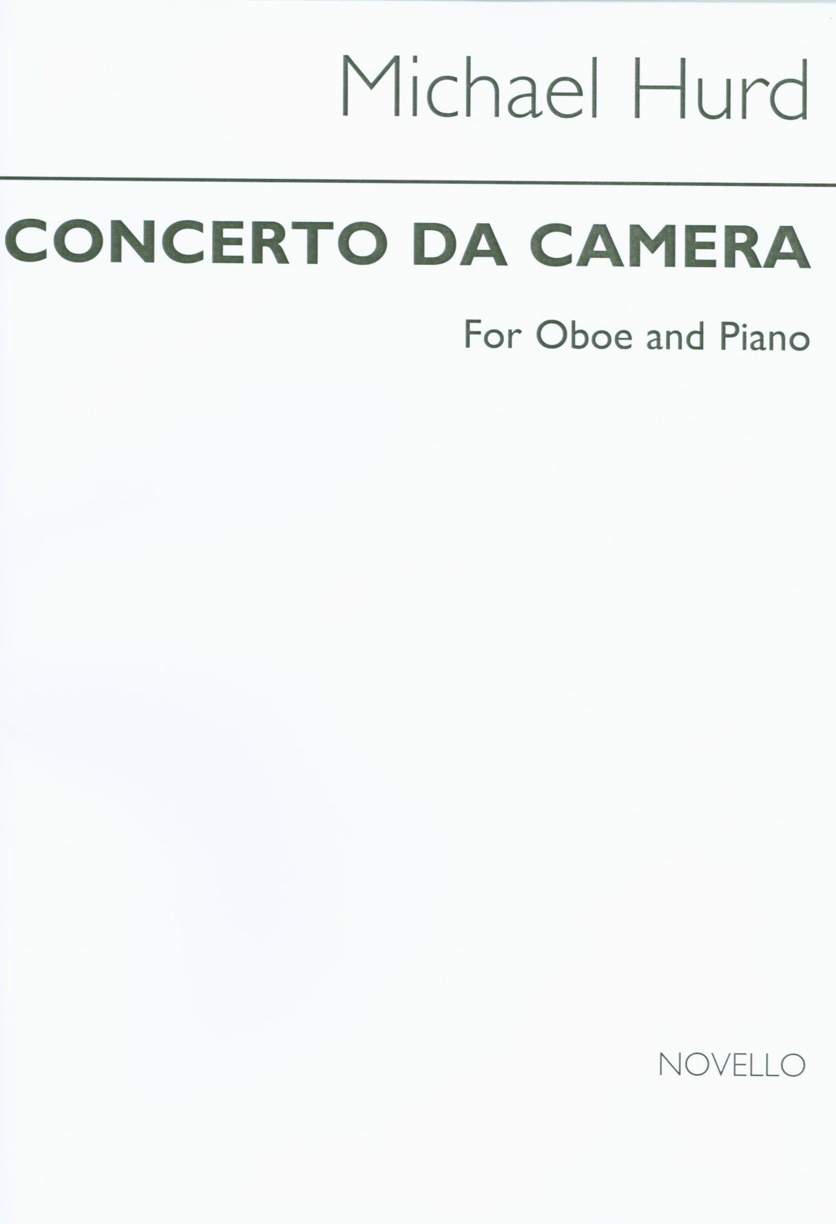 Hurd: Concerto Da Camera