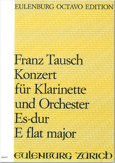 Tausch: Clarinet Concerto in E-flat Major