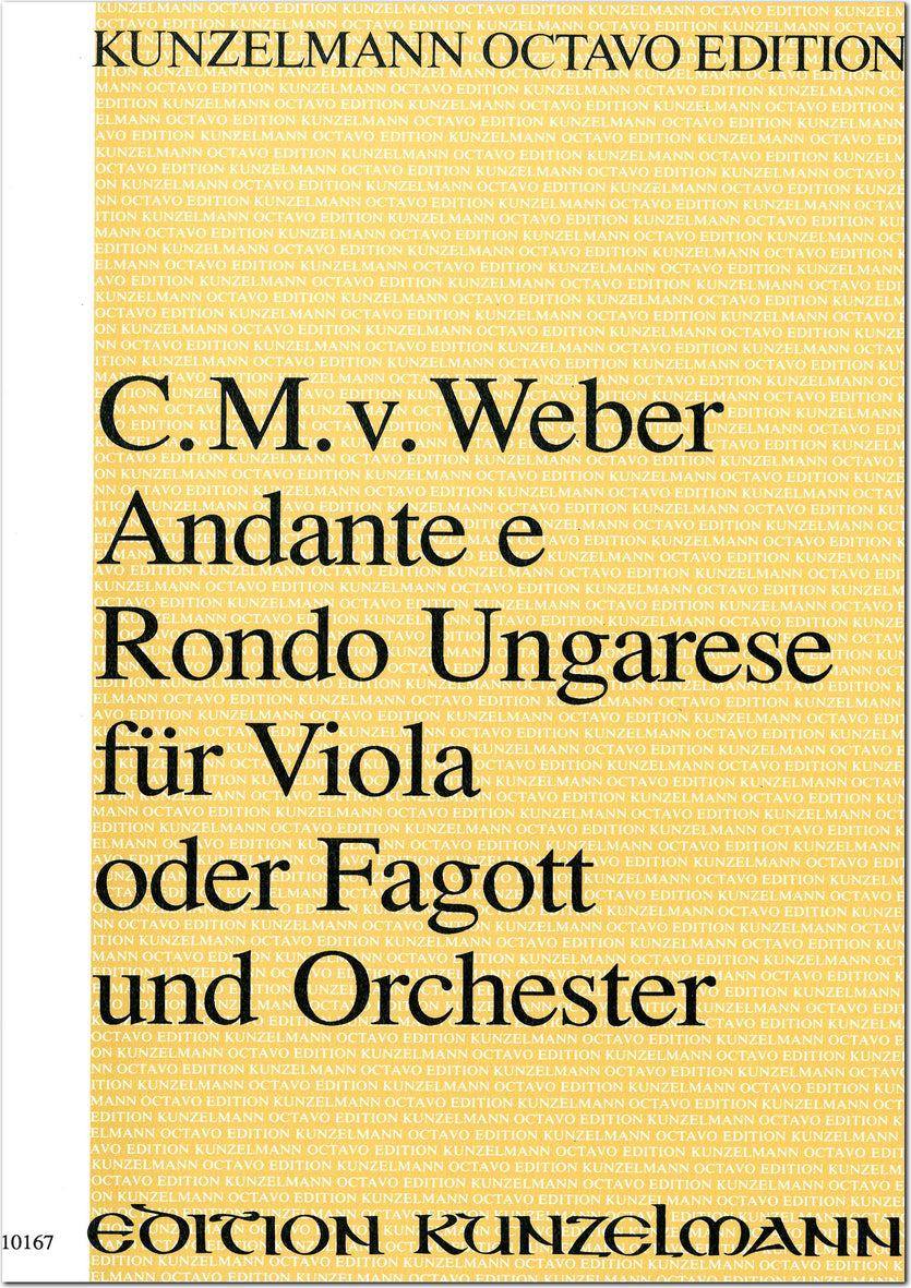 Weber: Andante e Rondo ungarese, J. 158