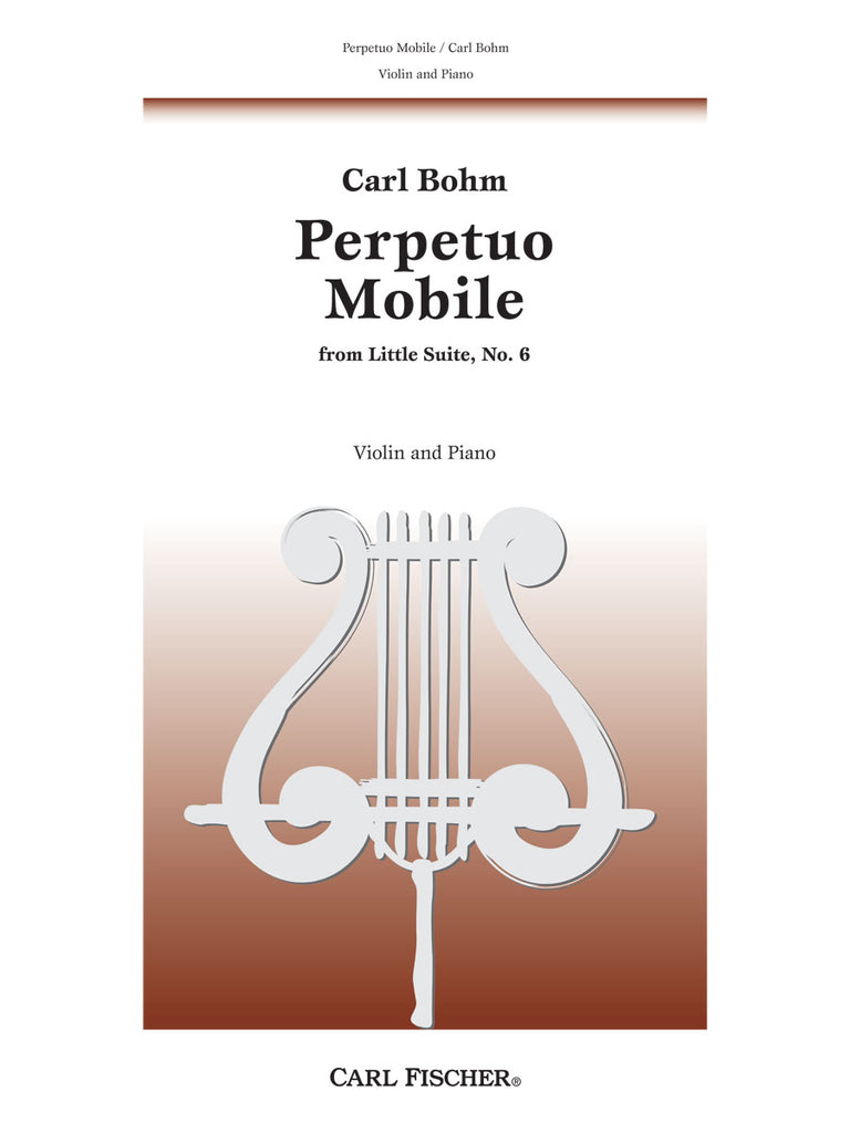 Bohm's Moto Perpetuo from Suite III, free download