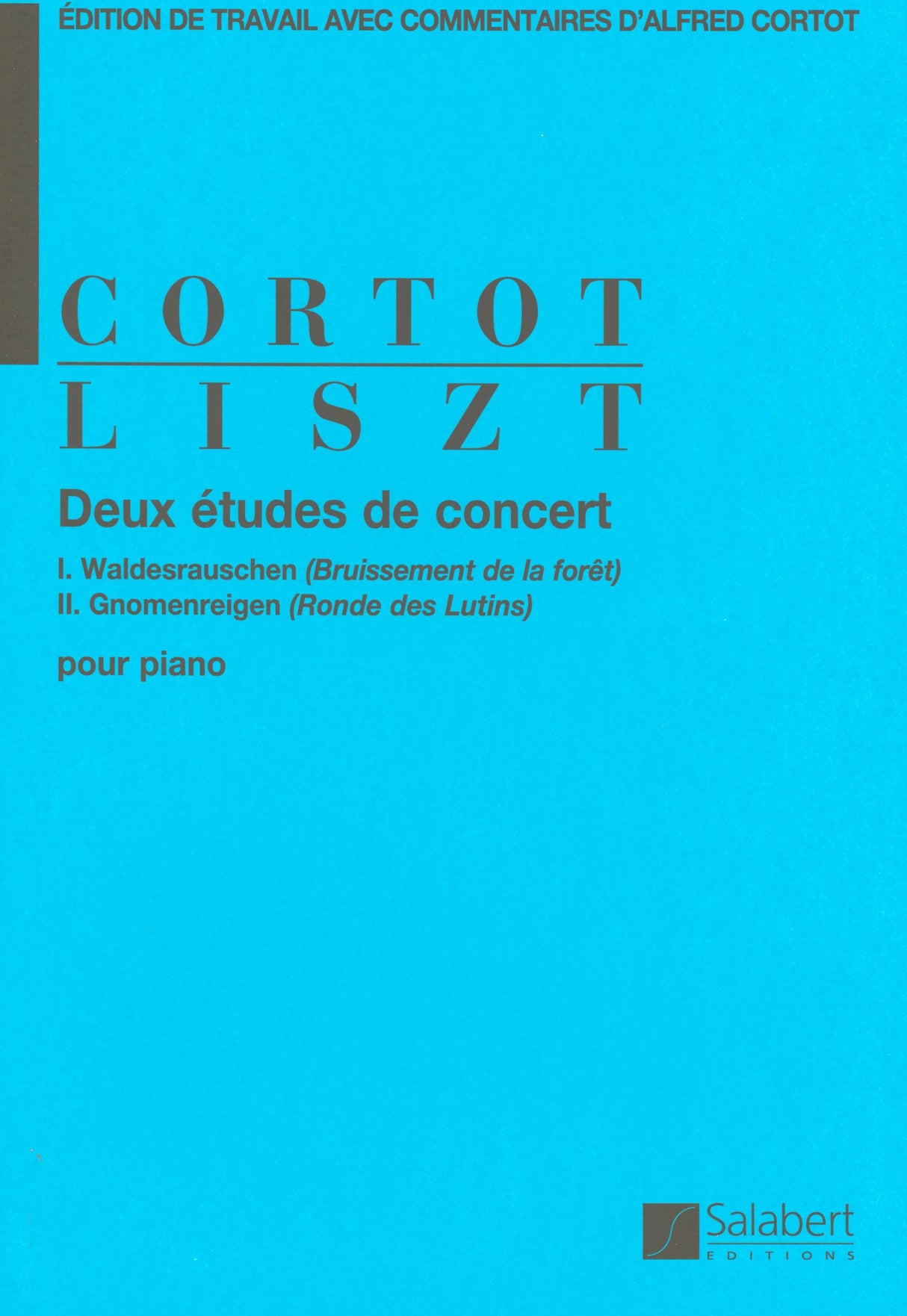 Liszt: 2 Concert Etudes, S. 145