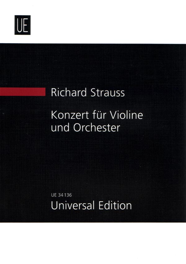 Strauss: Violin Concerto in D Minor, Op. 8