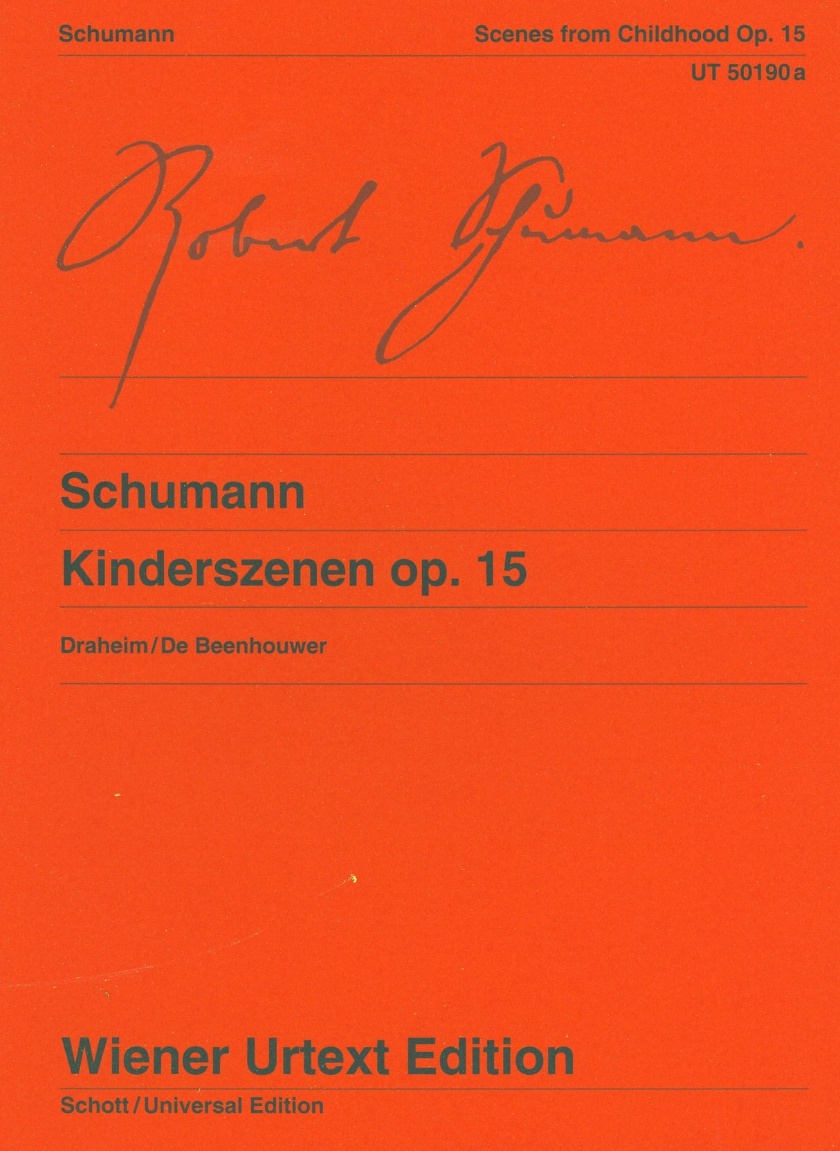 Schumann: Kinderszenen (Scenes from Childhood), Op. 15