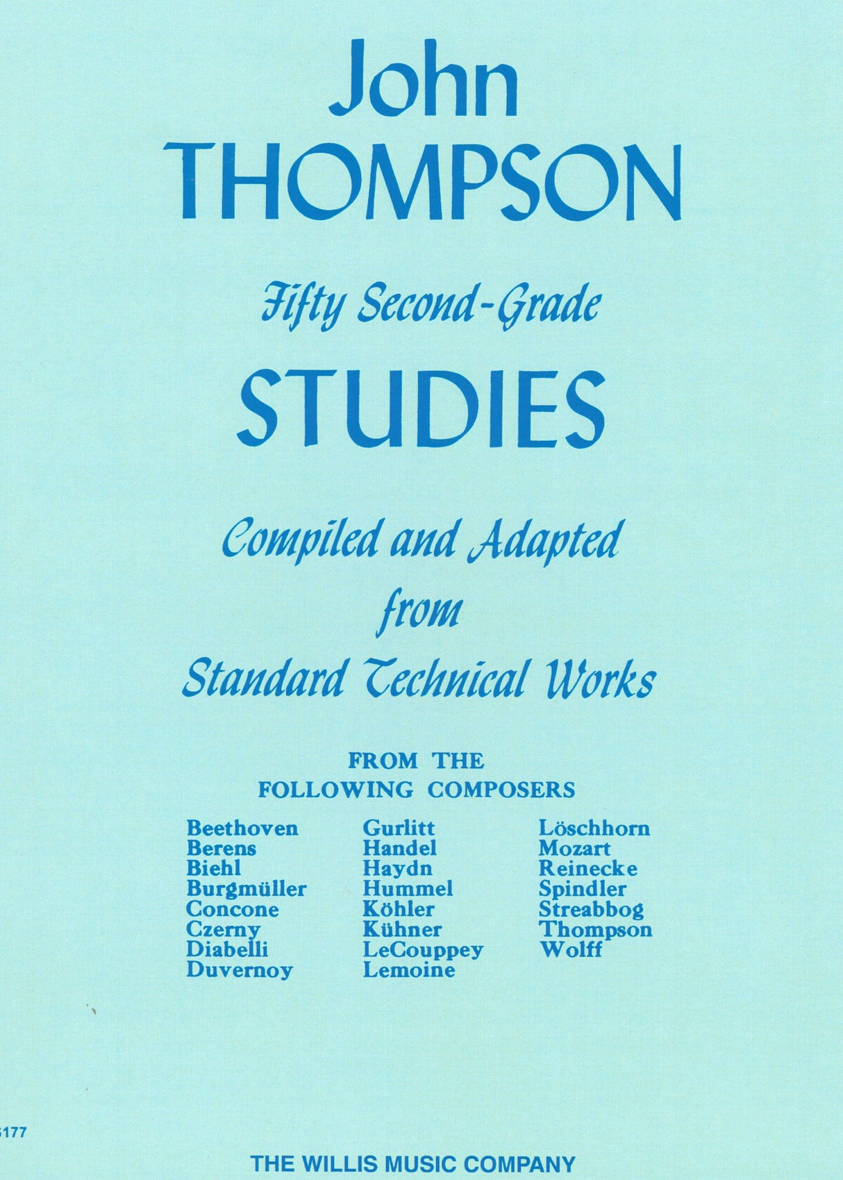 Thompson's 50 Second-Grade Studies