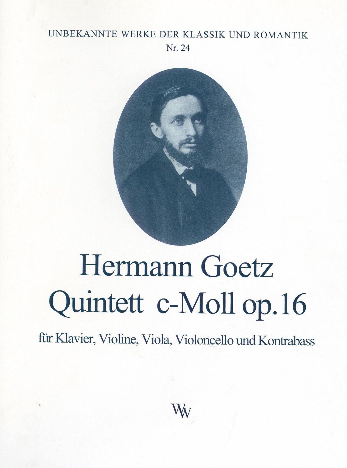 Goetz: Piano Quintet in C Minor, Op. 16