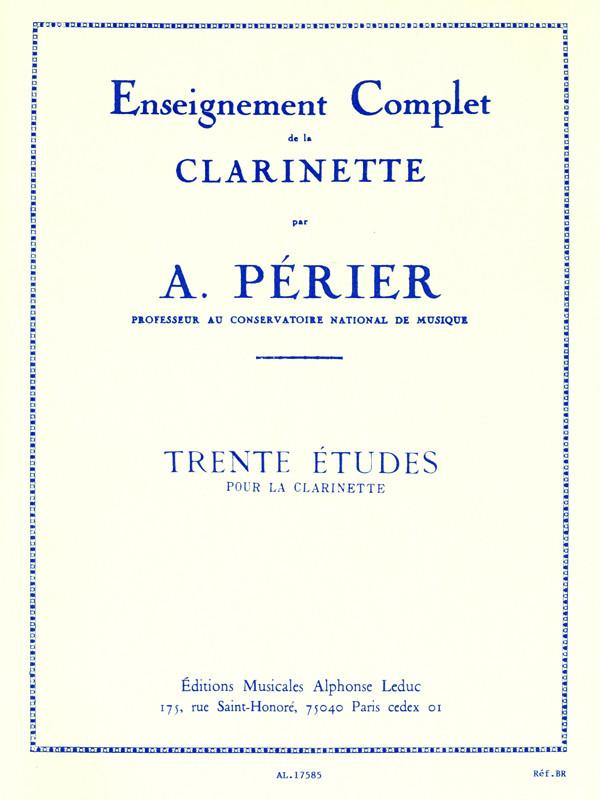 Périer: 30 Etudes